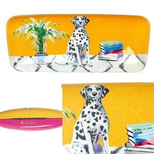 Punch‎ Studio Dalmatian Eyeglass Case Hard Shell Glasses Holder Uptown Dog